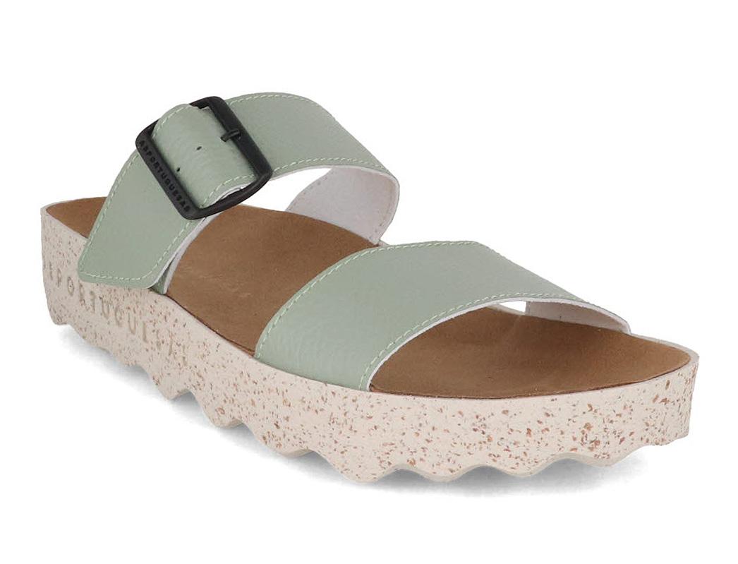 ASPORTUGUESAS dames sandalen City Line Coly, groen