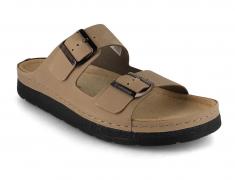 Berkemann BERKINA herenslipper Adam, zandkleur