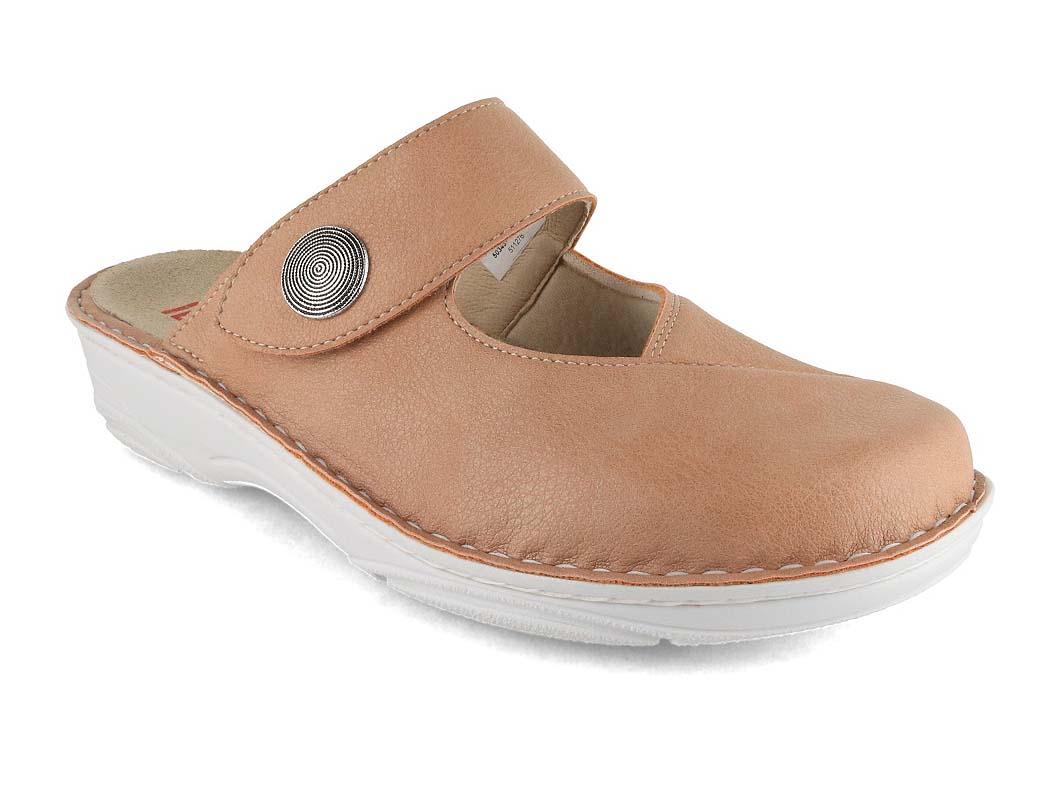 Berkemann dames stretchklompen BERKOFLEX Heliane, beige