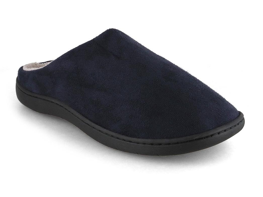 Fluffy's Cosmo herenslippers, donkerblauw