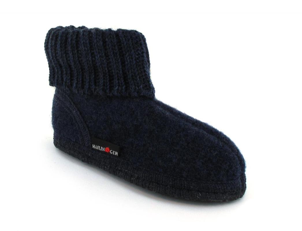 HAFLINGER Kinder Huttenschoenen Karl, jeans