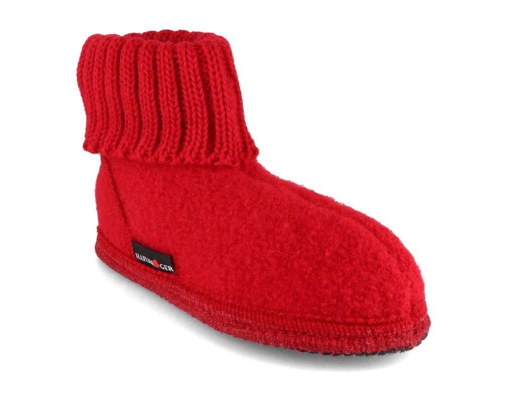 HAFLINGER Kinder Huttenschoenen Karl, robijn
