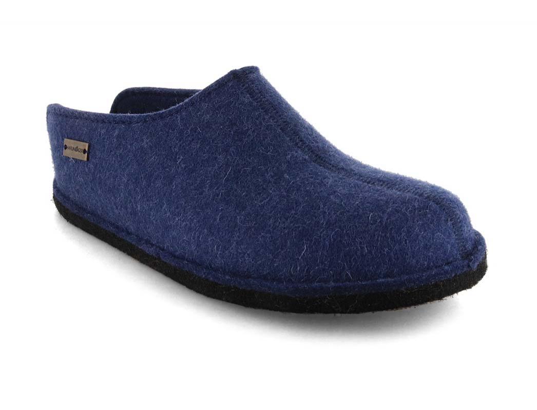 HAFLINGER Vilt Pantoffels Flair Smily, jeans