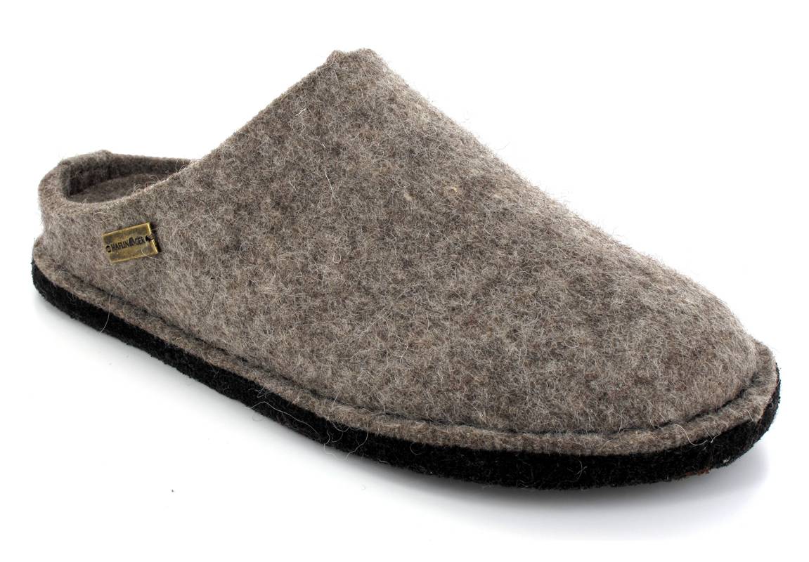 HAFLINGER Vilt Pantoffels Flair Soft, turf