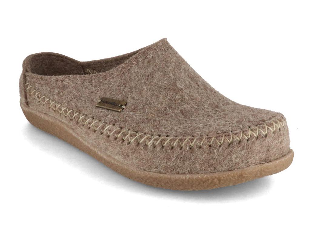 HAFLINGER Vilten Pantoffels Blizzard Credo, veen