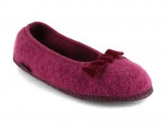 HAFLINGER dames ballerina Fiocco, moerbei