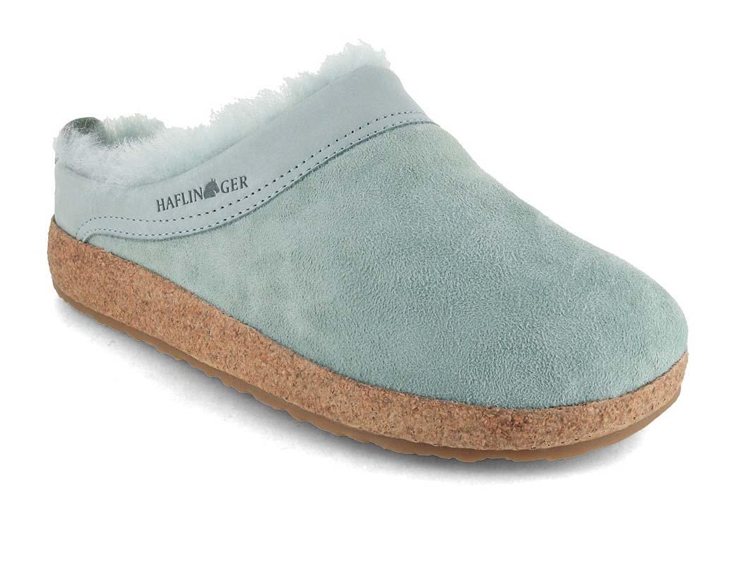 HAFLINGER damespantoffels Snowbird, pepermunt