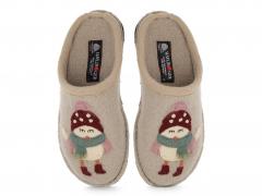 HAFLINGER damesslippers Flair Birdie, beige