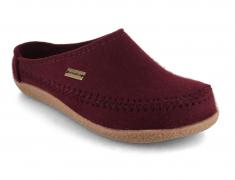 HAFLINGER damesslippers van vilt Blizzard Credo, bordeaux