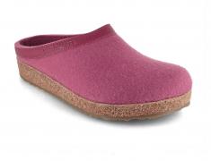 HAFLINGER damesslippers van vilt Grizzly Torben, heather 