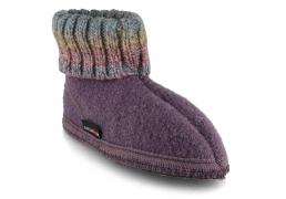 HAFLINGER hippe kinderschoenen Tricot�, aubergine