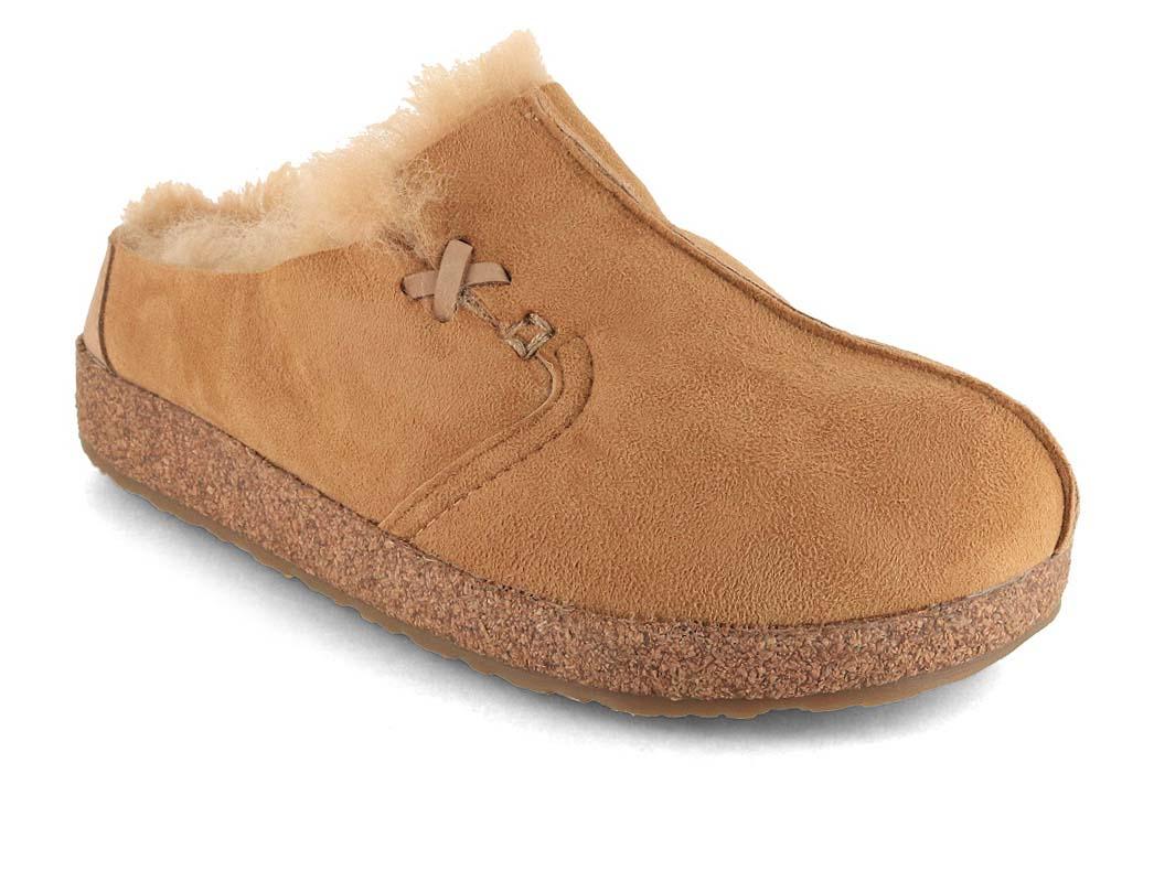 HAFLINGER lamsvacht pantoffels Saskatchewan, beige eco