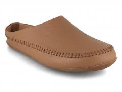 HAFLINGER leren pantoffels Everest Softi, camel