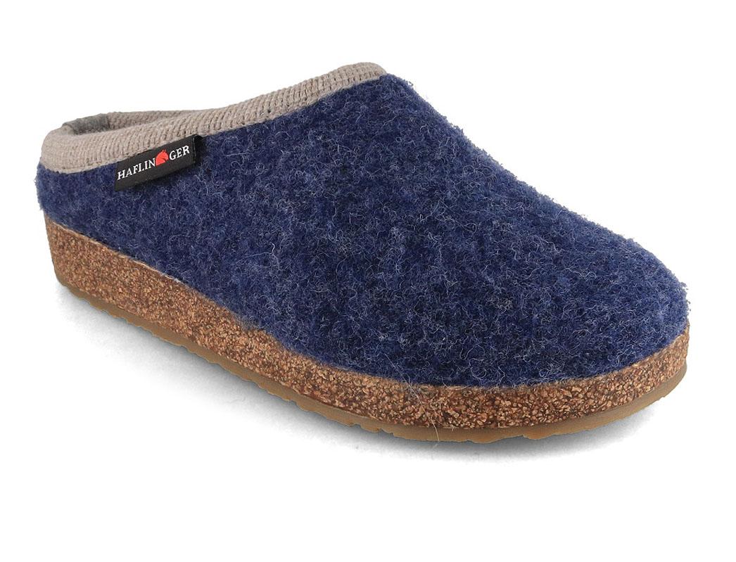 HAFLINGER pantoffels Grizzly Panda Walk, jeans