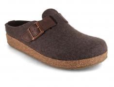 HAFLINGER vilten pantoffels Grizzly Chicago, gevlekt br