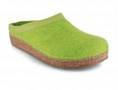 HAFLINGER vilten pantoffels Grizzly Torben, kanariegroe