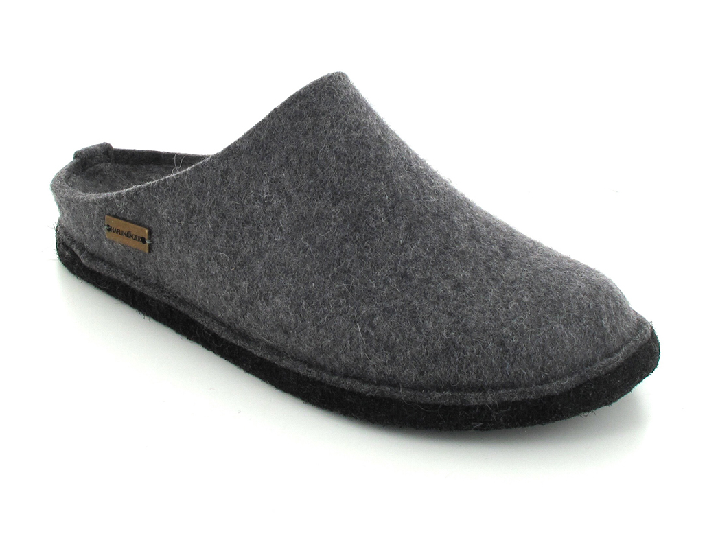 Haflinger Filtpantoffels Flair Soft, antraciet