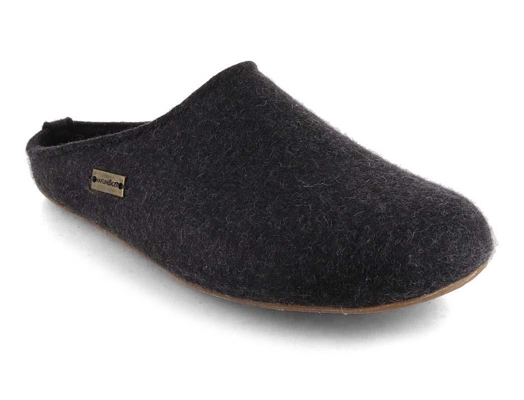 Haflinger Filzhuisschoenen Everest Fundus, grafiet