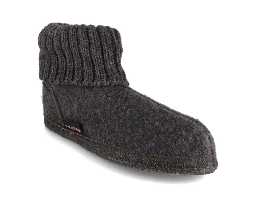 Haflinger Hutschoenen Karl, antraciet