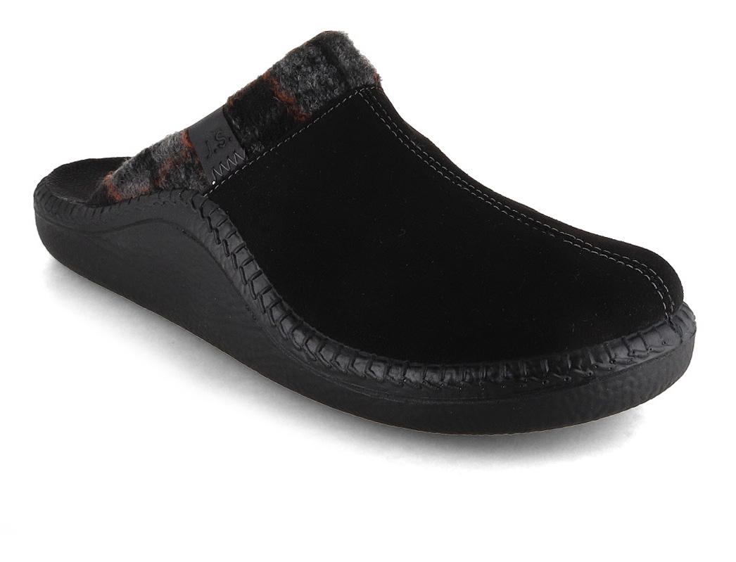 Josef Seibel herenslippers Monaco H14, zwart