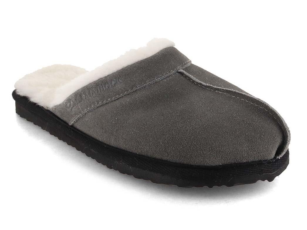 Lammbock� lamsvachtpantoffels Woolson, grijs