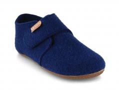 Living Kitzb�hel vilten klittenbandschoen baby, saffier