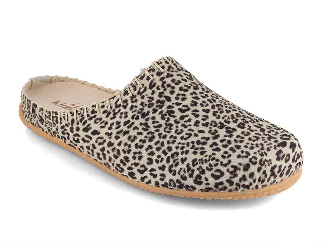 Living Kitzb�hel dames pantoffels luipaard look, luipaard