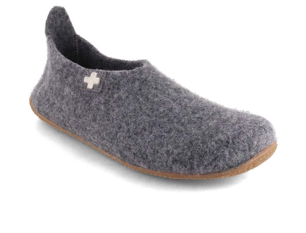 Living Kitzb�hel dames pantoffels summit cross, grijs