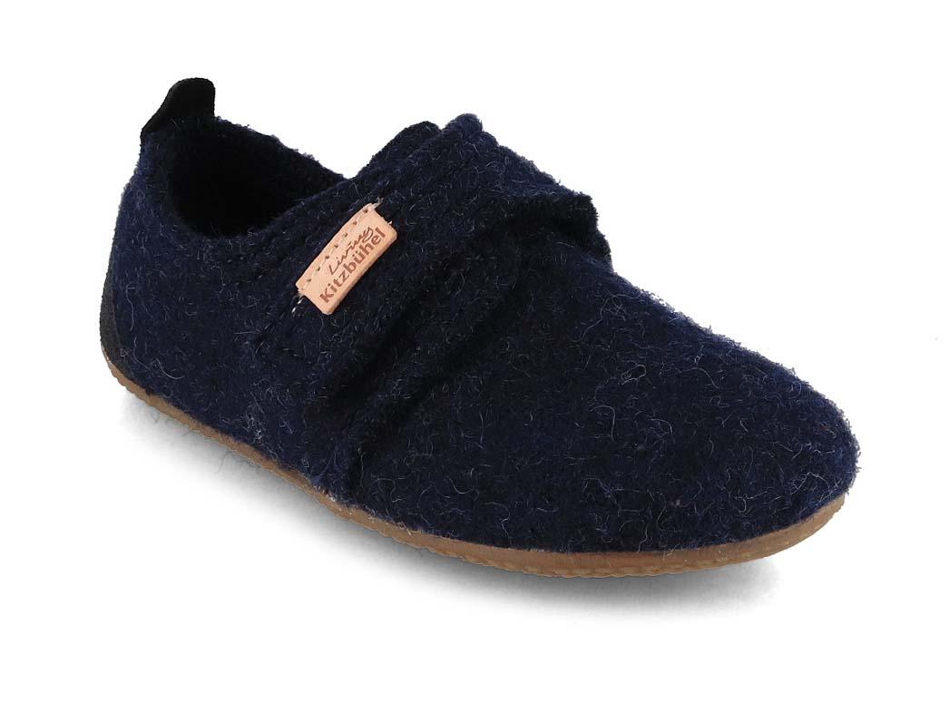 Living Kitzb�hel kinderslofjes met klittenbandsluiting, middernachtblauw