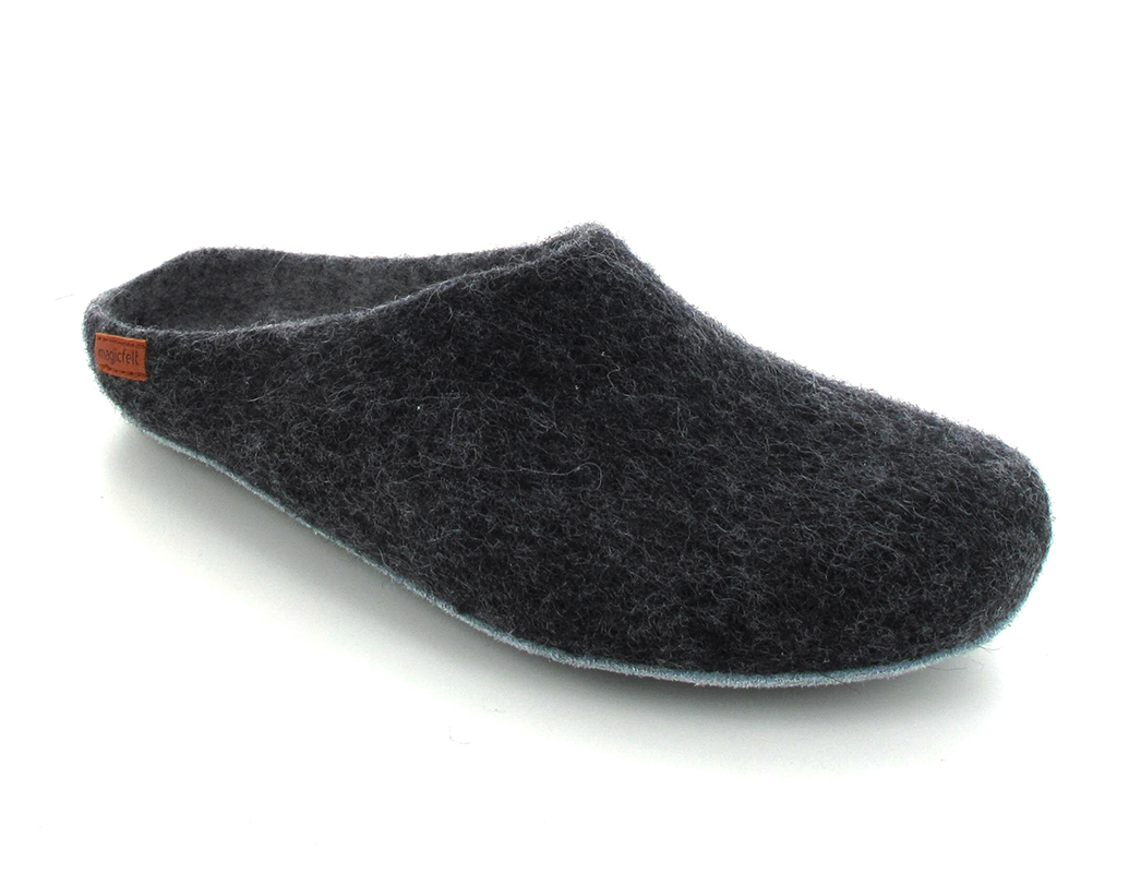 Magicfelt� Vilt Pantoffels, antraciet