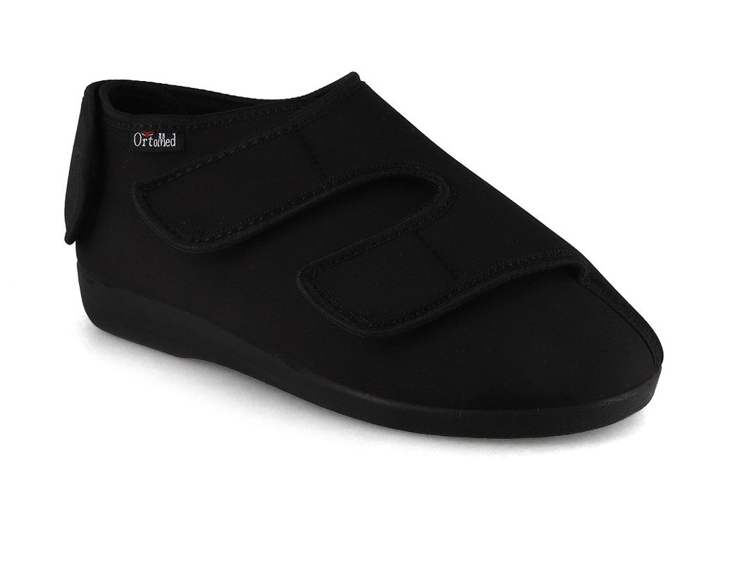 OrtoMed dames verbandschoen 6051, zwart