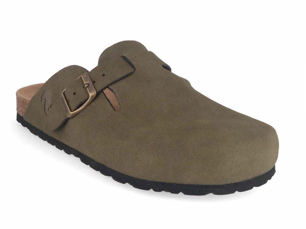 Thies� Dames Eco Bio Klompen, khaki