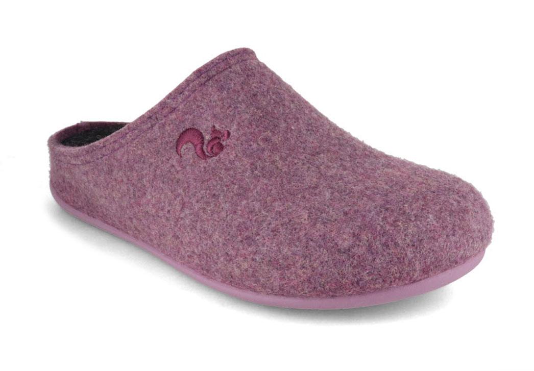 Thies� Dames Filtpantoffels, paars