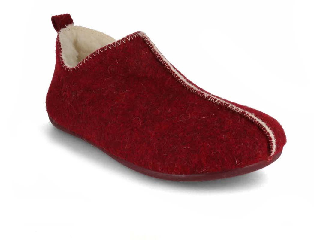 Thies� Dames Love Slipper Pantoffels, wijnrood