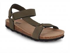 Thies dames sandalen Eco Bio Trek, kaki 