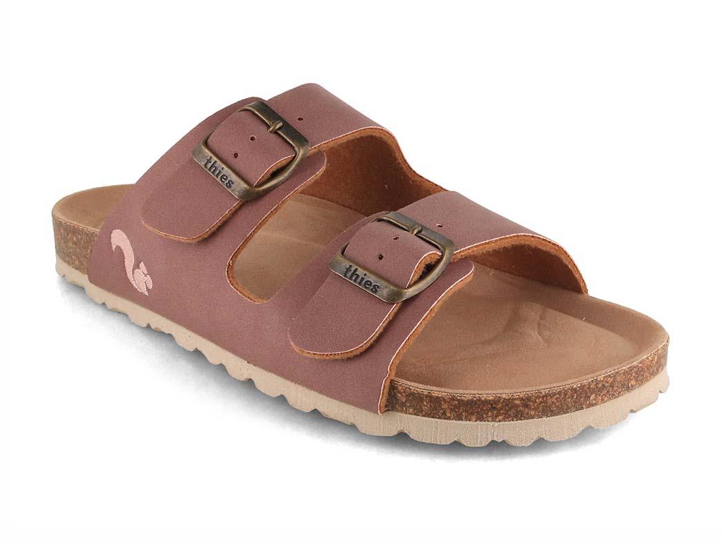 Thies dames sandalen Eco Bio, malva