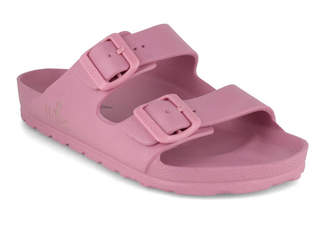 Thies damesbadschoen Eco Eva Sandaal, paars