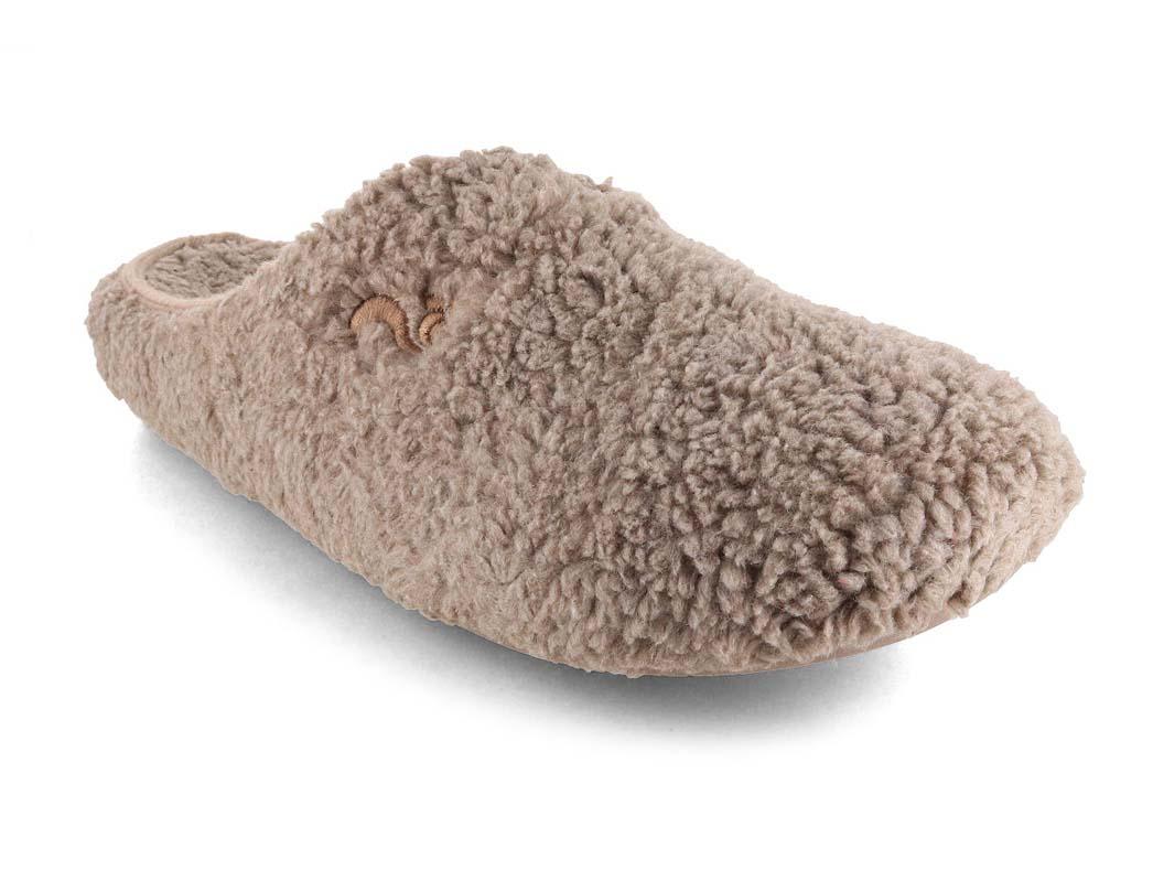 Thies damespantoffels Eco Teddy, zicht