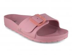 Thies vegan dames badslipper Ecofoam, mauve