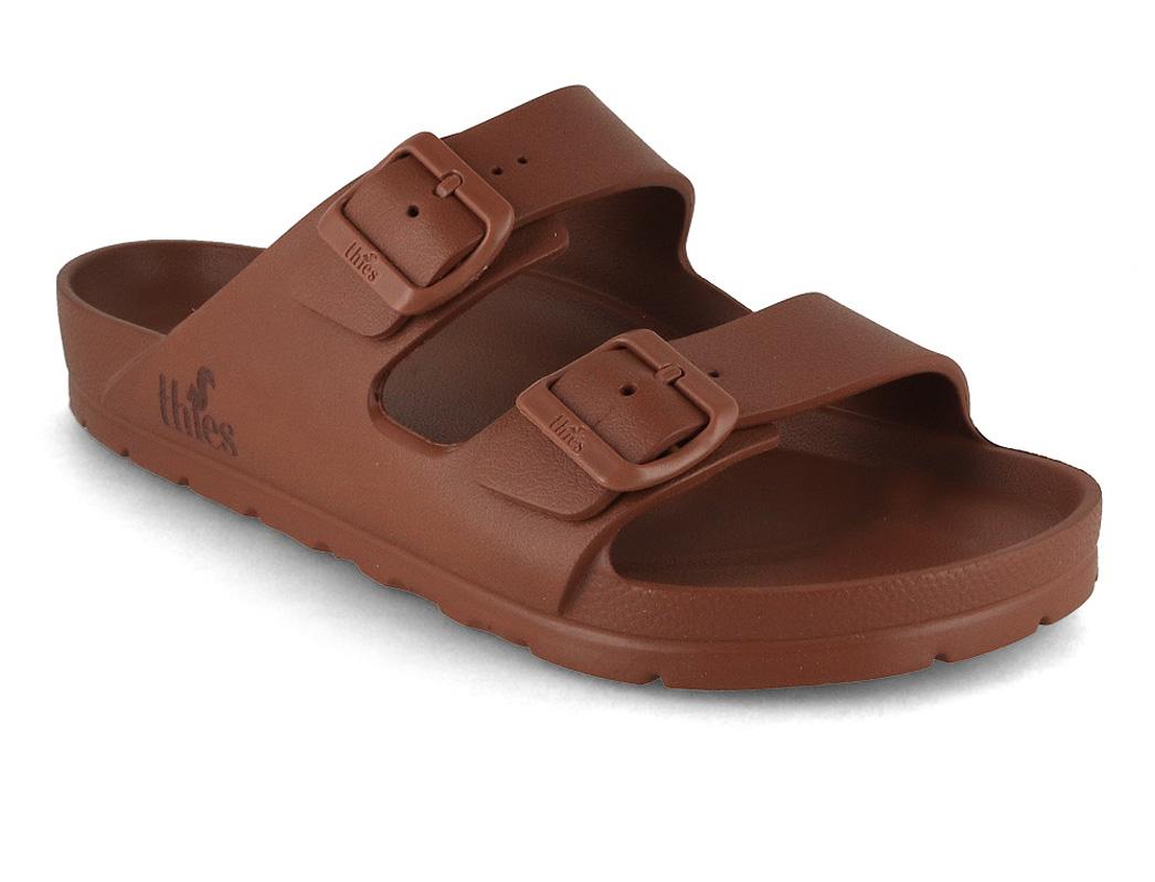 Thies veganistische badslippers Ecofoam, whisky