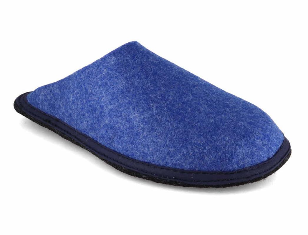 Tuffeln Veganistische Pantoffels gemaakt van Plantenvezels �Pfilz�, Donkerblauw