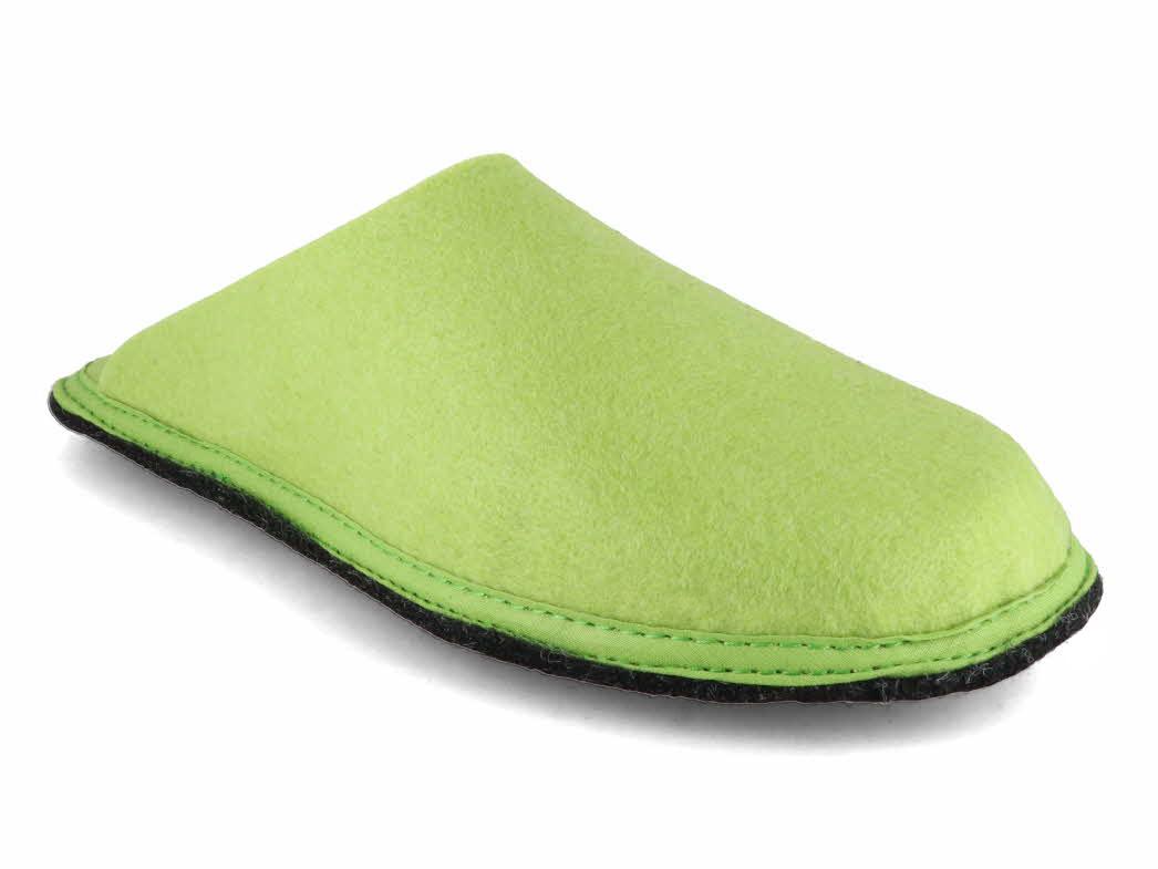Tuffeln Veganistische Pantoffels gemaakt van Plantenvezels �Pfilz�, Limoen