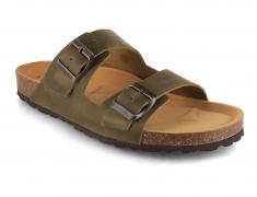 Tuffeln sandalen met twee gespen \