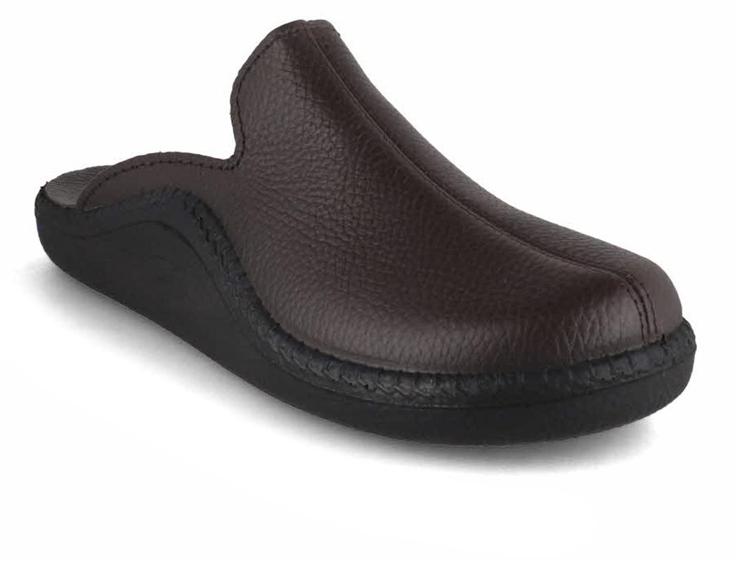 Westland by J. Seibel Heren Leren Pantoffels Monaco, Mocca