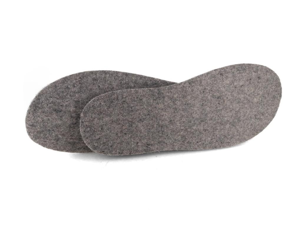 WoolFit� Classic 7 mm vilten inlegzool, steengrijs