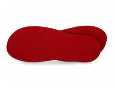 WoolFit� inlegzool unisex 5mm dik, rood