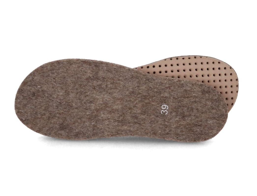 WoolFit� Luxe Inlegzolen Vitus, 1 cm Dik, Turf