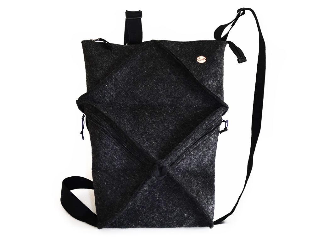 WoolFit� Origami Rugzak, grafiet