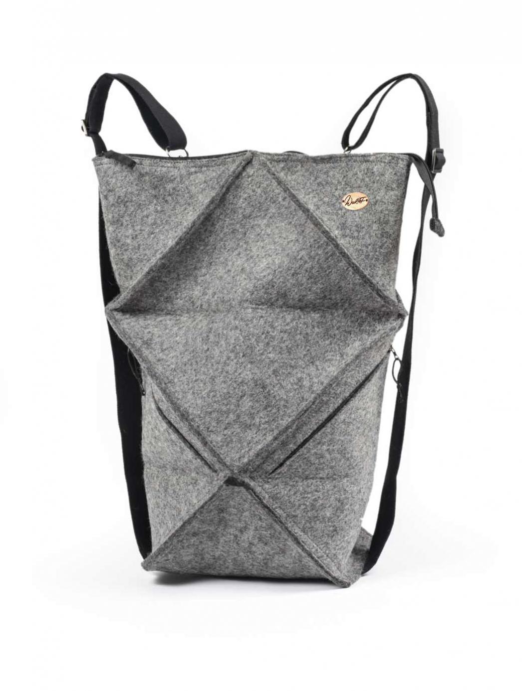 WoolFit� Origami Rugzak, lichtgrijs