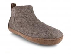 Heupschoenen van vilt: WoolFit� Yeti, steengrijs